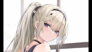 Azur Lane Painlevé is soaked in sweat  Exercise skin [upl. by Olnek463]