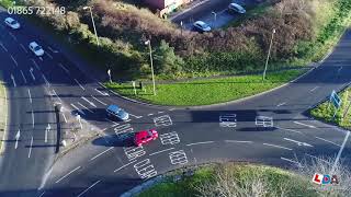 Littlemore Roundabout From Oxford RoadA4142  Local Driving Academy 01865 722148 [upl. by Arolf416]