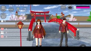 misteri ratu pantai selatan  SAKURA SCHOOL SIMULATOR [upl. by Attalie]