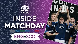 How Scotlands Calcutta Cup Victory UnfoldedBehind the Scenes at Twickenham  Inside Matchday [upl. by Barina]