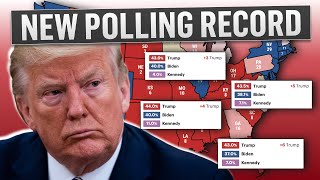 Trump Polls at RECORD Highs in Wisconsin amp Pennsylvania Amid Biden Doubts [upl. by Ereveniug]