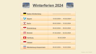 Winterferien 2024 [upl. by Nilok9]