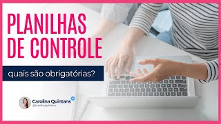 Planilhas de controle de Boas práticas quais são obrigatórias [upl. by Haroppiz]