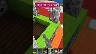 Tha New Type Trampoline 😀 in minecraft shortsviral [upl. by Ternan29]