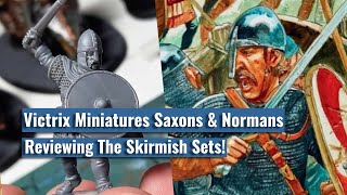 Reviewing 28mm Norman Infantry amp Late Saxons From Victrix For Dark Age Wargaming [upl. by Redneval]