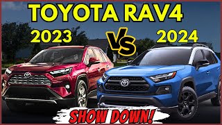 2023 Toyota RAV4 Vs 2024 Toyota RAV4 These 6 DIFFERENCES Will SHOCK You [upl. by Allecnirp110]