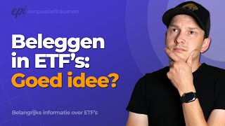 Waarom BELEGGEN in ETFs moeilijker is dan je denkt  Let op bij ETFs [upl. by Olcott]