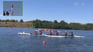 2016 Waka Ama Sprint Nationals Premier Men W6 500m Final [upl. by Anned822]