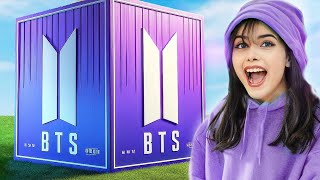 I ordered 100 BTS Themed Mystery Boxes 💜 Giveaway [upl. by Nwahsiek899]