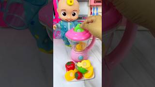 Satisfying With Unboxing Miniature Kitchen Set Toys Blender Fruit ASMR Videos [upl. by Zilevi]