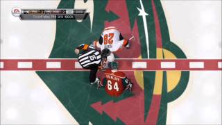 NHL 15  Minnesota Wild vs Philadelphia Flyers Gameplay HD [upl. by Lamar]