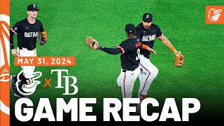 Orioles vs Rays Game Recap 53124  MLB Highlights  Baltimore Orioles [upl. by Eiramait620]