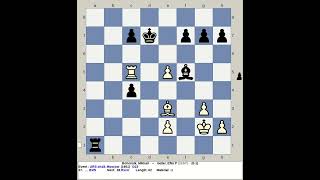 Botvinnik Mikhail vs Geller Efim P  URS Chess 19 1951 Moscow Russia [upl. by Donald]