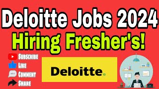 Deloitte Summer Internship 2024 Hiring for Freshers as Consulting – Intern [upl. by Favin]