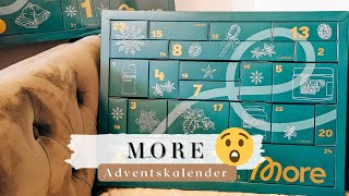 🔥 More Nutrition Adventskalender 2024 I Unboxing vom More Adventskalender [upl. by Inman]