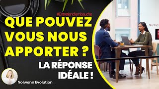 Entretien dembauche questions et réponses avec exemples [upl. by Nolaj809]