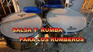 SALSA Y RUMBA PARA LOS RUMBEROSTIMBALERO EN VIVO [upl. by Cudlip]