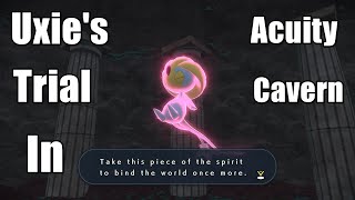 Complete Uxies trial in Acuity Cavern  Pokémon Legends Arceus [upl. by Pate691]