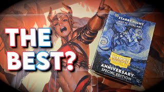 Dragon Shield Anniversary Sleeve Review  The BEST TCG Sleeves Ive Ever Used [upl. by Lyndsay]