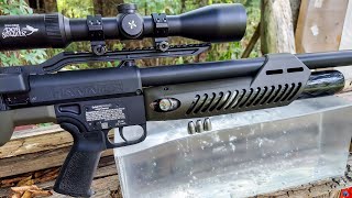 BIG BORE AirGun vs Ballistics Gel  Umarex Hammer [upl. by Dimmick289]