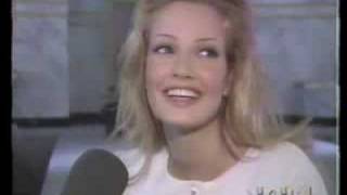 Karen Mulder  interview 1993 [upl. by Nnaitsirk]