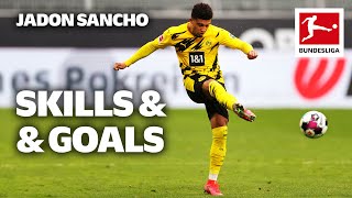 Jadon Sancho  Best Skills Goals amp Moments [upl. by Annamaria236]