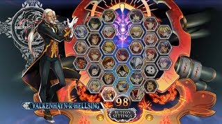 BLAZBLUE CENTRALFICTIONBBCF2Valkenhayn combo collection [upl. by Leile462]