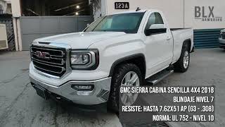 BLX 1381 GMC SIERRA CABINA SENCILLA 4X4 NIVEL 7 [upl. by Yrag]