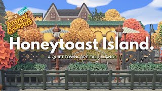 HONEYTOAST ISLAND  Animal Crossing New Horizons Island Tour [upl. by Nirrac613]