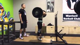 Front Squat  240 lbs [upl. by Durnan]