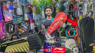 Professional🏸String Logo Grip সহ লিনিং রেকেট কিনুন Buy LiNing Badminton Rackets Price In Dhaka [upl. by Hepza]