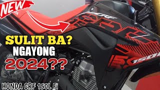 HONDA CRF 150L FI SULIT BA NGAYONG 2024trendingvideo hondamotorcycles viral [upl. by Maje]