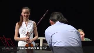 Joji Hattori Mini Masterclass  Mozart Violin Concerto 3 Geneva 2018 [upl. by Ssilb]