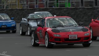 GT7Daily Race A  Mazda RX7  Sardagna B Reverse [upl. by Maltzman]