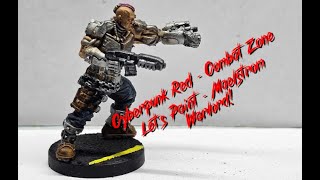 Cyberpunk Red  Combat Zone Lets Paint Maelstrom  Warlord [upl. by Collum804]