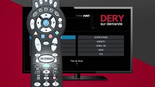 DERYtelecom  Comment fonctionne la Vidéo sur demande [upl. by Idalla]