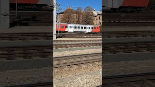 S1 Wien Meidling ÖBB SGP 4020 310 piros szürke motorvonat [upl. by Adnot57]