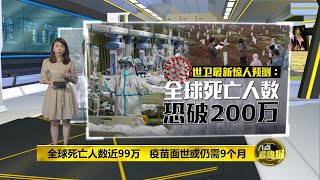 八点最热报 26092020 安全性获初步认证 疫苗面世或仍需9个月 [upl. by Terbecki276]