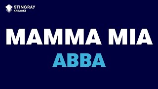 ABBA  Mamma Mia Karaoke With Lyrics [upl. by Emor]