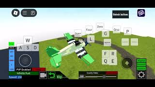 Me testing my concept plane named Mr Plane propeller version in Plane Crazy [upl. by Nemzaj]