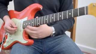 Fender Stratocaster CIJ Crafted in Japan in Fiesta Red [upl. by Essirehs400]