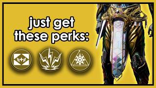 The best exotic class items for Titans use like 3 perks [upl. by Castillo]