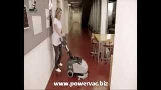 PowerVac Nilfisk SC350 battery floor scrubber [upl. by Herald]