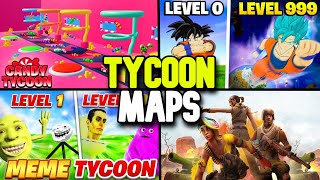 5 BEST Fortnite Tycoon Creative 20 Maps in 2023 2 [upl. by Atikahc446]