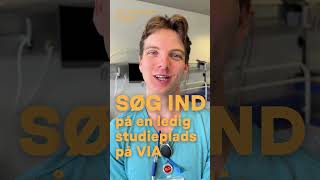 Søg en ledig studieplads på VIA [upl. by Jovita864]