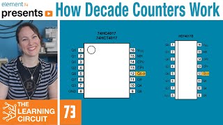 How Decade Counters Work  The Learning Circuit [upl. by Atiuqaj582]