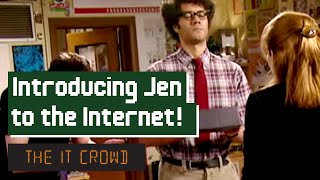 Moss Introduces Jen To The Internet  The IT Crowd Series 3 Episode 4 The Internet [upl. by Line]