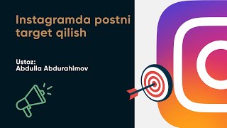 Instagramda postni target qilish [upl. by Ilenna]