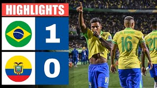 🔴 Resumen  Brasil vs Ecuador 1  0  HIGHLIGHTS  Clasificación Mundial CONMEBOL [upl. by Ghassan598]