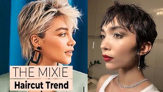 The “Mixie” – Badass Pixie With Bold Mullet  Haircut Trend [upl. by Aribold]